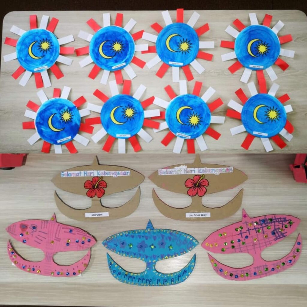 Montessori Kids Academy National Day Craft