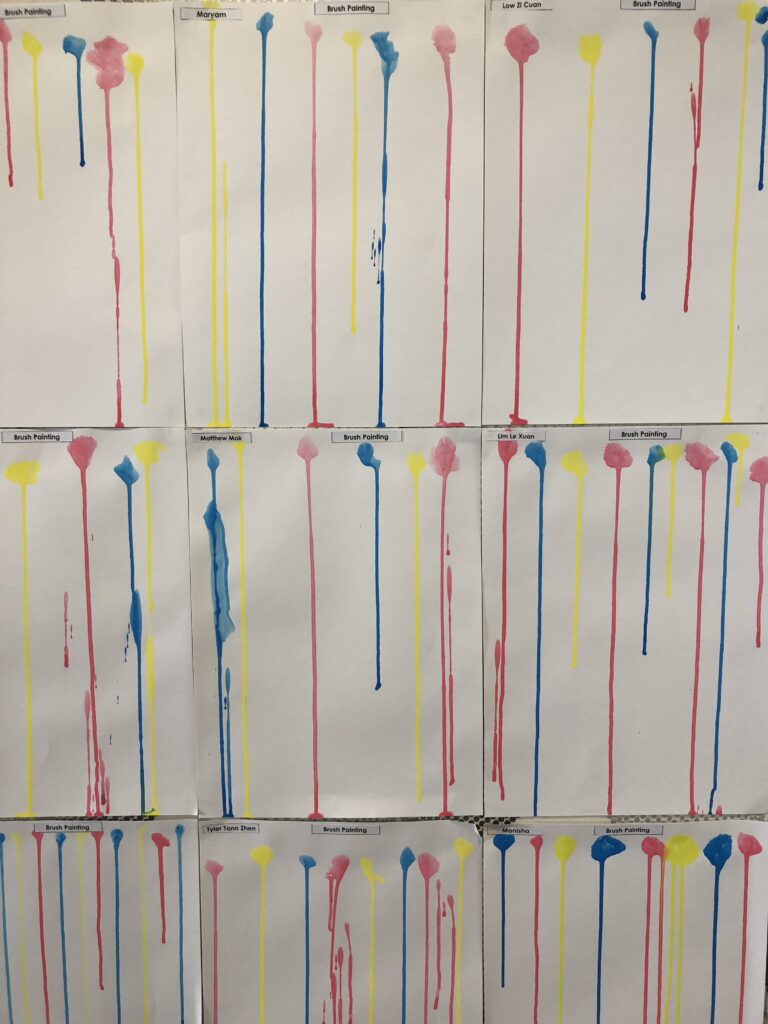 Montessori Kids Academy Brush Painting